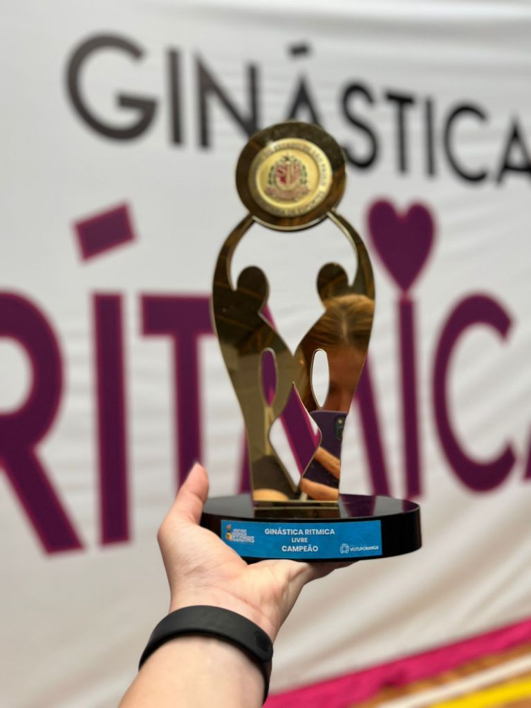 Araçatuba celebra vitória com 6 ouros na Ginástica Rítmica nos Jogos Regionais.