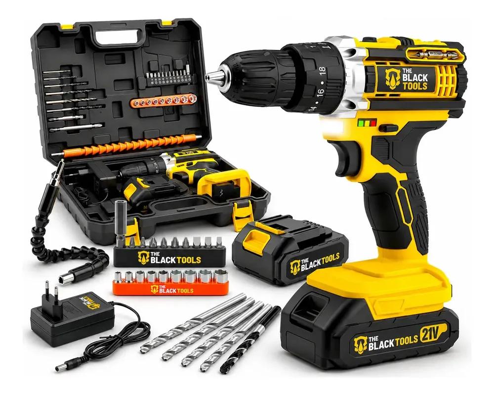 Transforme Seus Projetos com a Parafusadeira Furadeira The Black Tools TB-21PX!