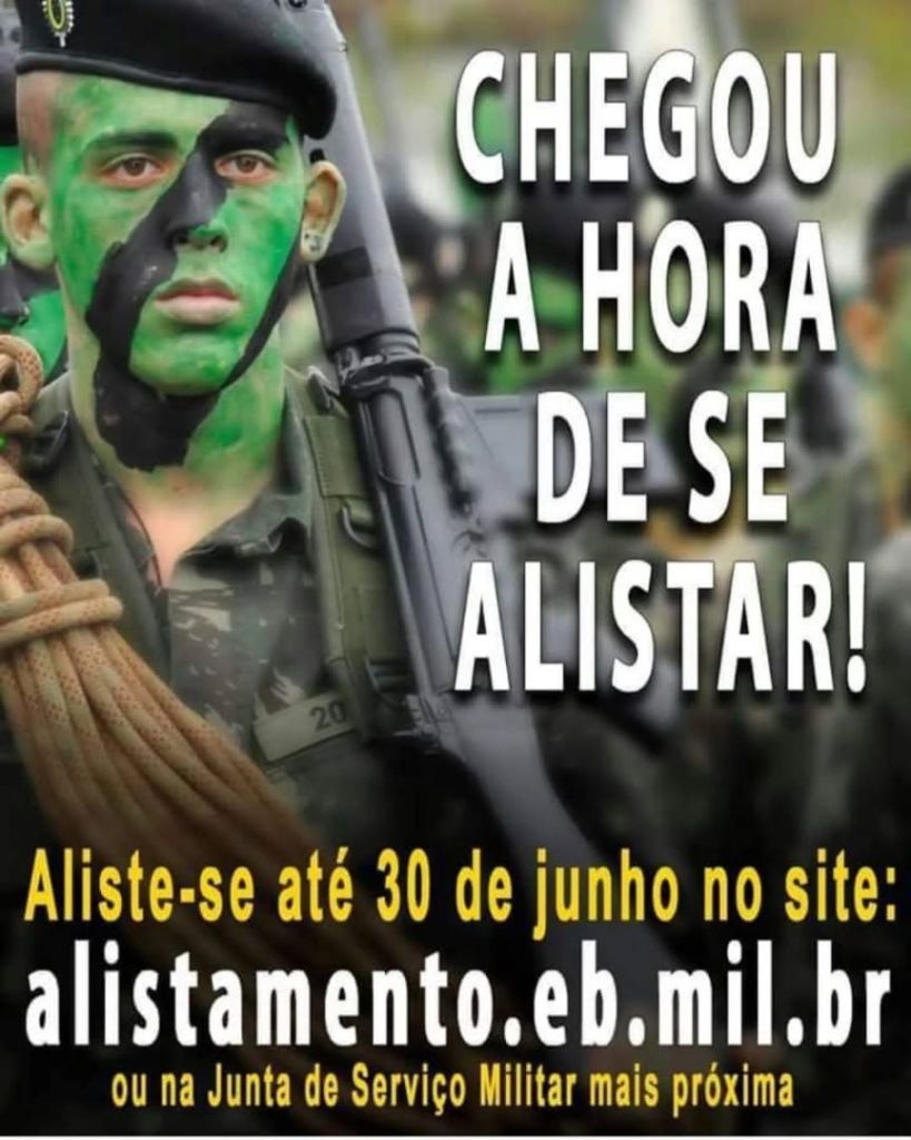 Últimos dias: Prazo para alistamento militar obrigatório termina na segunda (30); veja como fazer