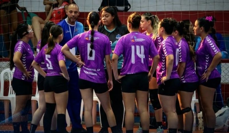 Equipe de Handebol Feminino de Andradina garante vaga nas finais dos Jogos Regionais