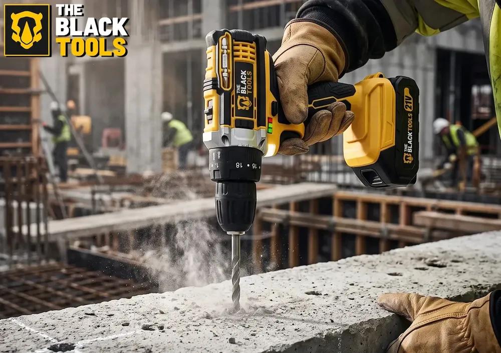 Imagem de Transforme Seus Projetos com a Parafusadeira Furadeira The Black Tools TB-21PX! - Detalhe 2 Transforme Seus Projetos com a Parafusadeira Furadeira The Black Tools TB-21PX! - Detalhe 2