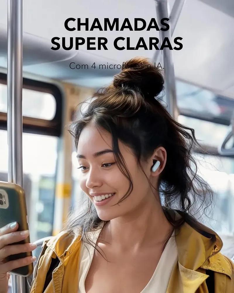 Imagem de Desperte seus sentidos com o Fone de Ouvido Bluetooth 5.4 Soundcore P30i - Detalhe 5 Desperte seus sentidos com o Fone de Ouvido Bluetooth 5.4 Soundcore P30i - Detalhe 5