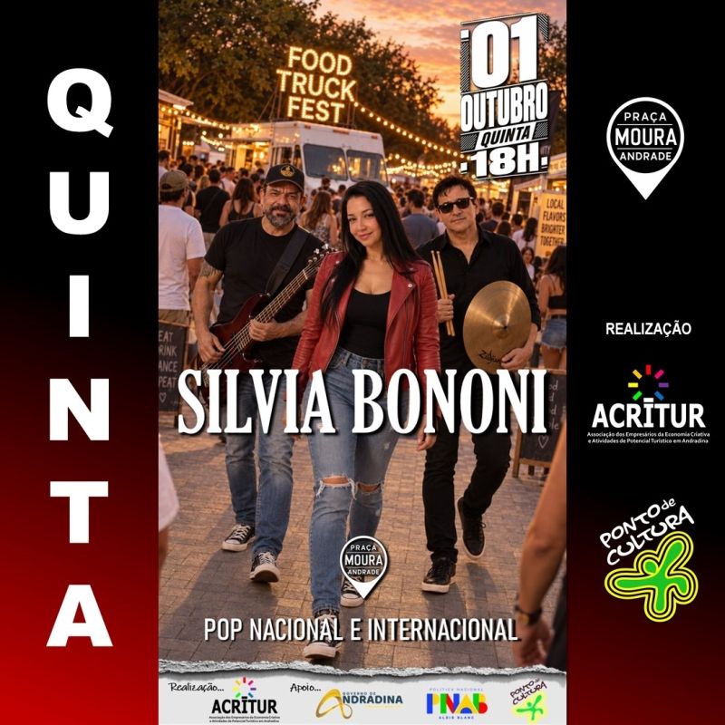Praça Moura Andrade promove ciclo de eventos musicais e gastronômicos às quintas-feiras