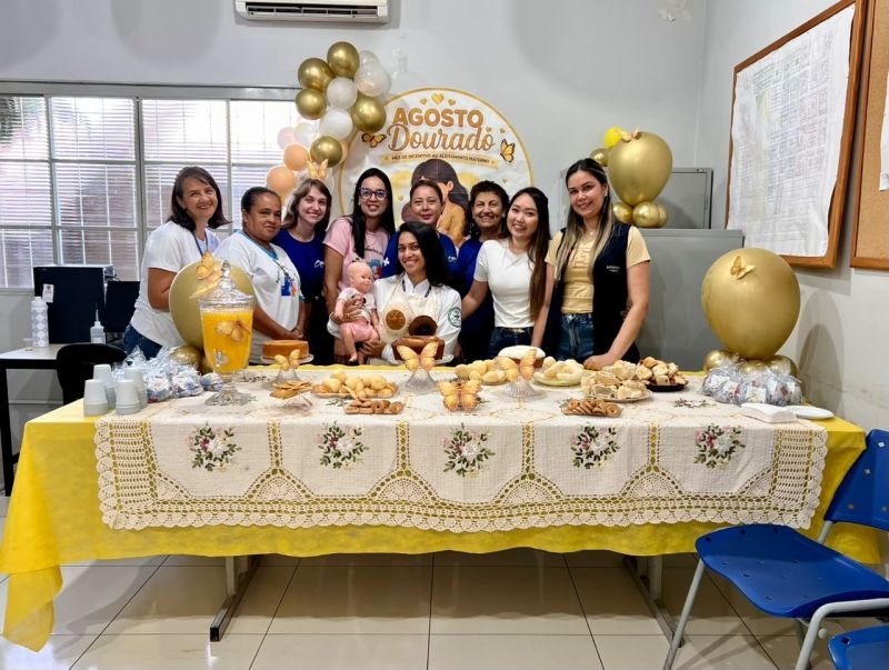 Estado de São Paulo promove final do Agosto Dourado em Andradina com ações de saúde e conscientização