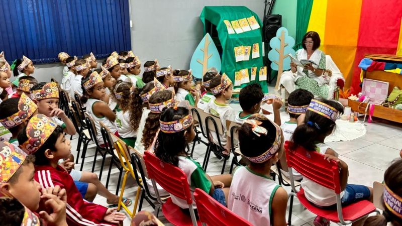 Escola de Dracena celebra Dia do Livro Infantil com atividades que incentivam a leitura desde a infância