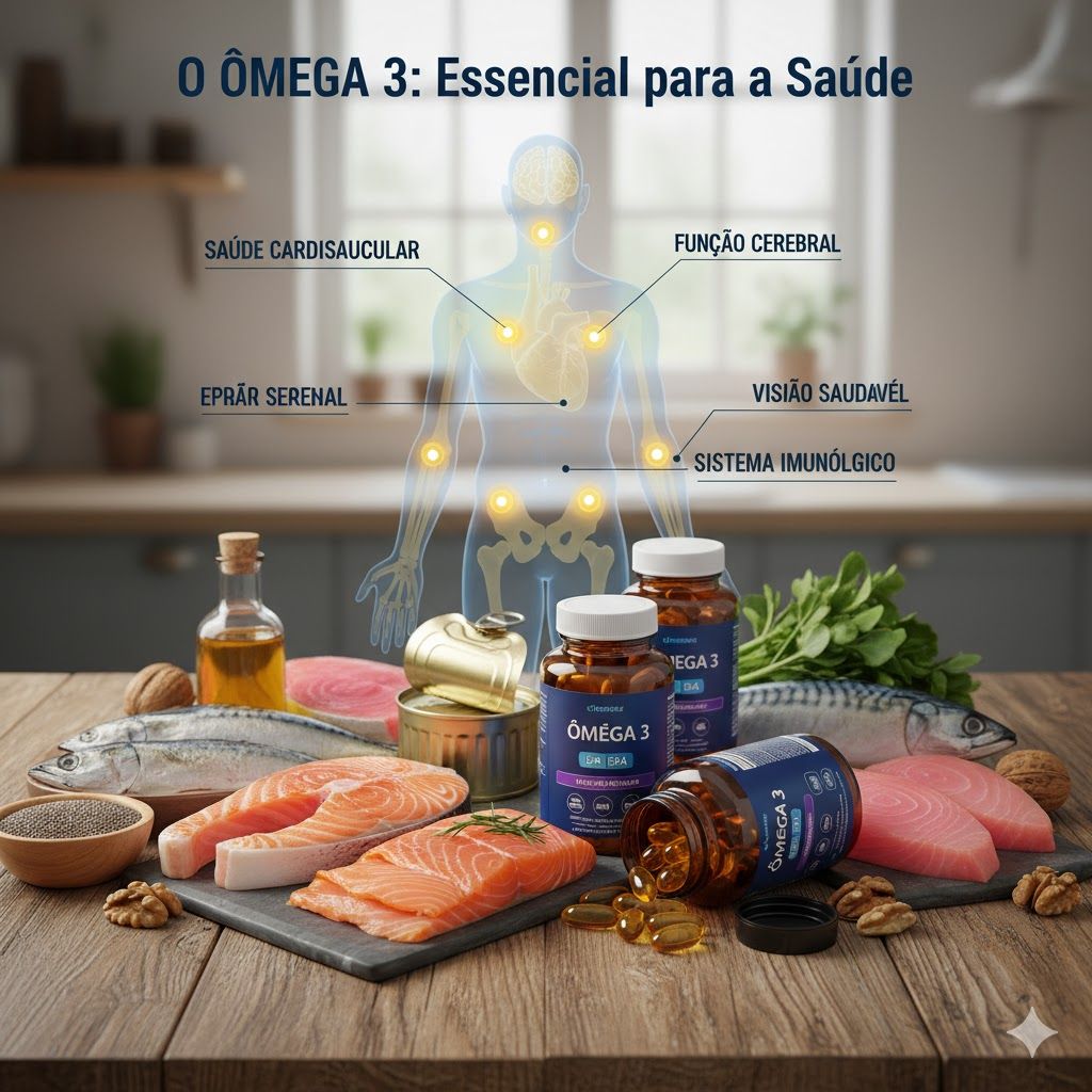 Benefícios Essenciais do Ômega 3 Para a Saúde