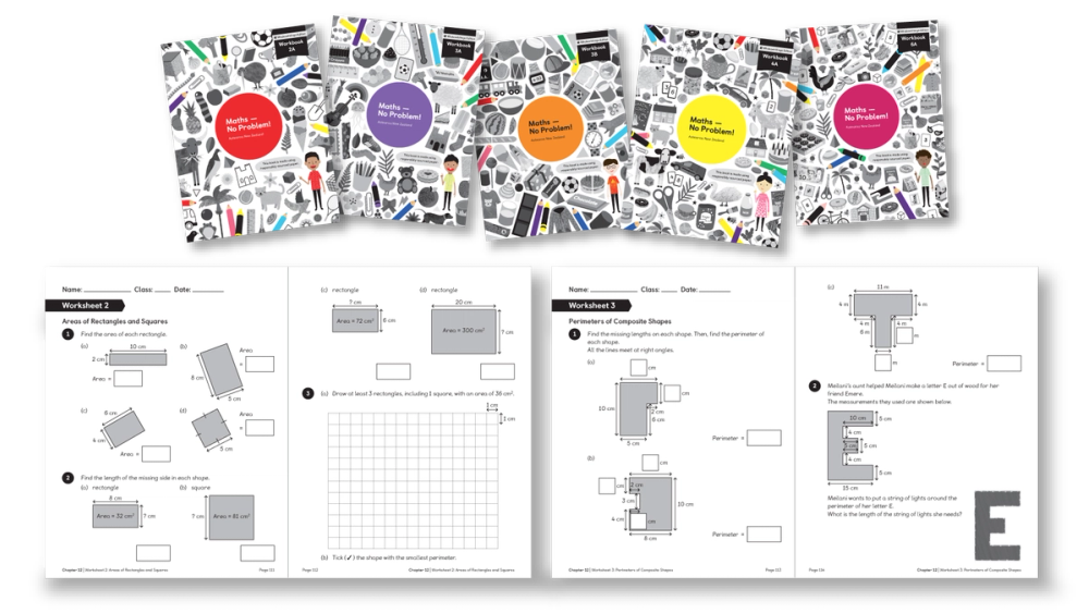 Maths — No Problem! New Zealand Edition Workbooks