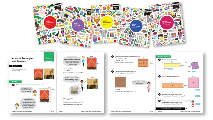 Maths — No Problem! New Zealand Edition Textbooks