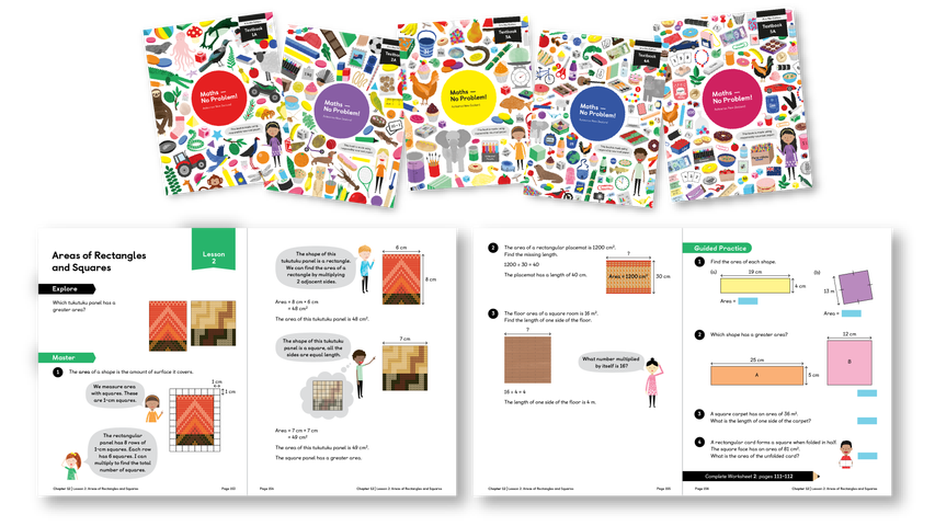 Maths — No Problem! New Zealand Edition Textbooks