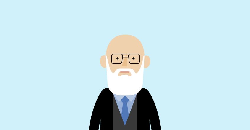 An illustration of critical pedagogy pioneer Paulo Freire