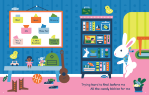 Insert of Foundations picture book Rosy Red