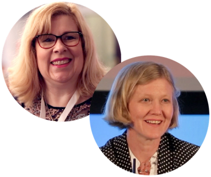 Helen Hackett and Louise Hoskyns-Staples