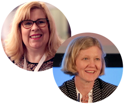 Helen Hackett and Louise Hoskyns-Staples