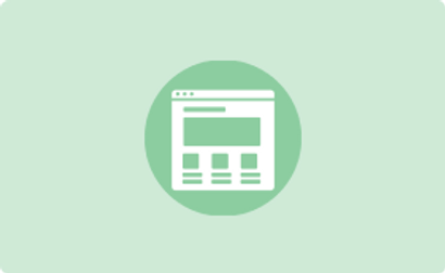 An icon of a website