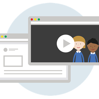 illustration of Academy videos