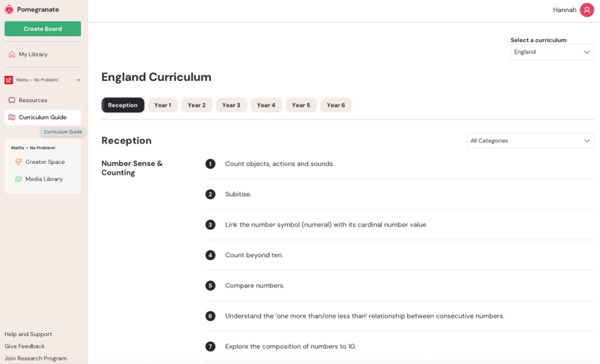 Maths — No Problem! England curriculum on Pomegranate