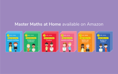 Master Maths at Home book covers