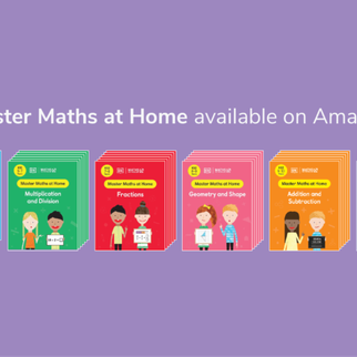 Master Maths at Home book covers