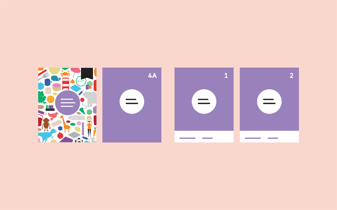 a series of Maths — No Problem! books including a textbook, workbook and 2 notebooks