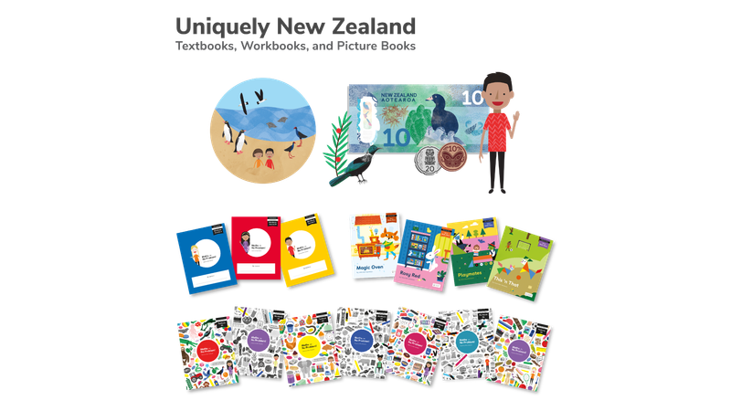 Uniquely New Zealand textbooks, workbooks and picture books