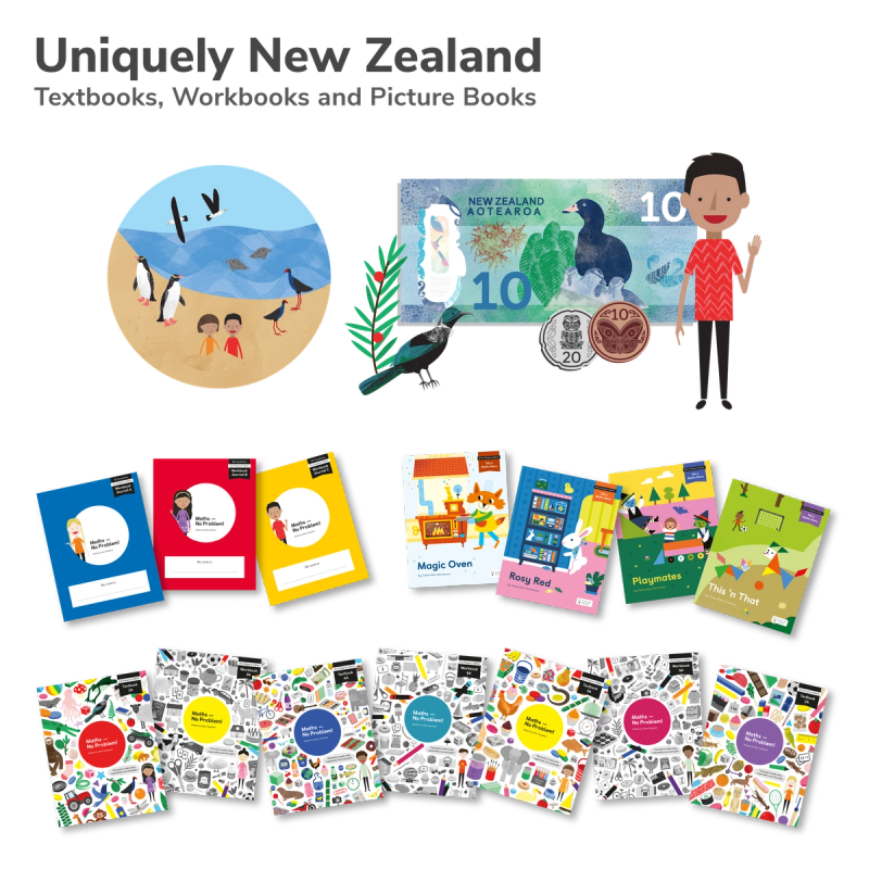 Uniquely New Zealand textbooks, workbooks and picture books