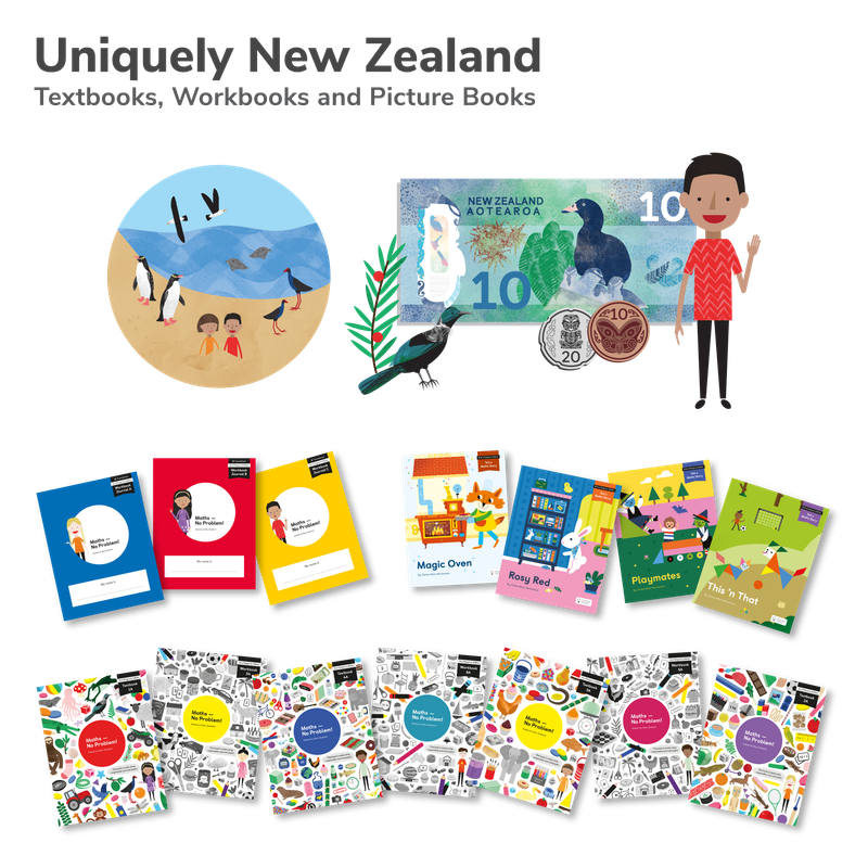 Uniquely New Zealand textbooks, workbooks and picture books