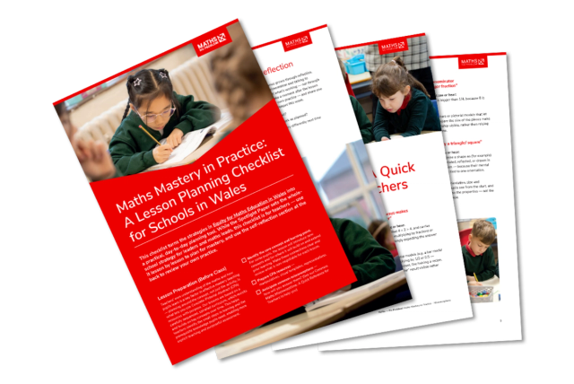 Lesson checklist for Wales