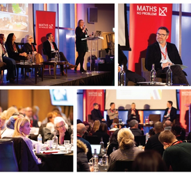 Maths — No Problem! Summit collage of past mastery events