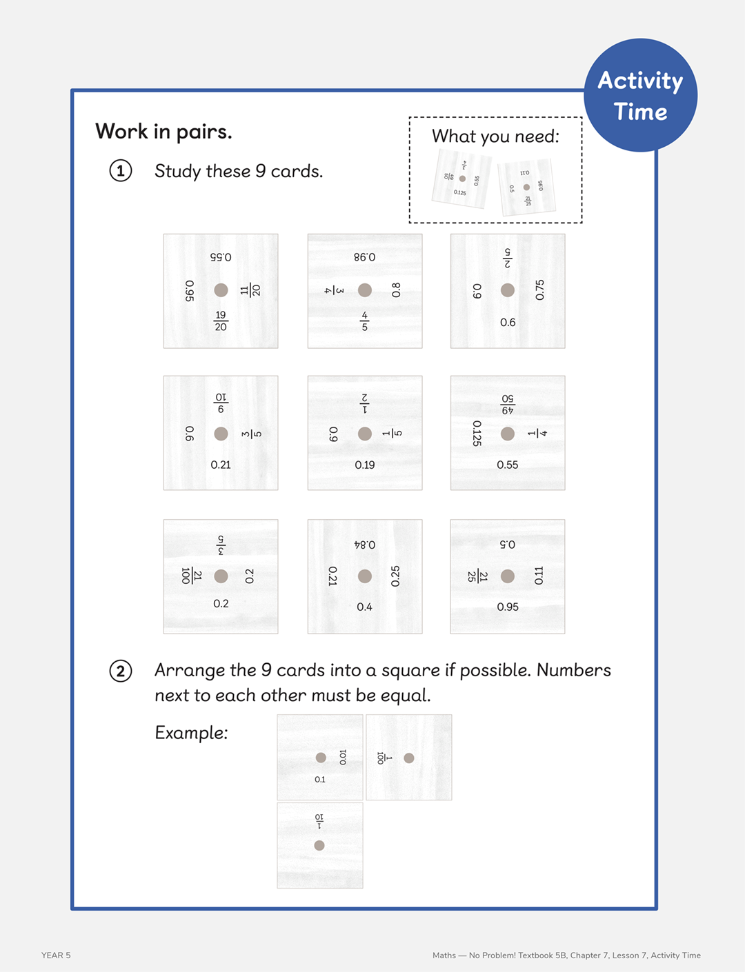 year 5 textbook 5b chapter 7 lesson 7 activity time