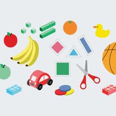 Various maths objects for early years foundations stage