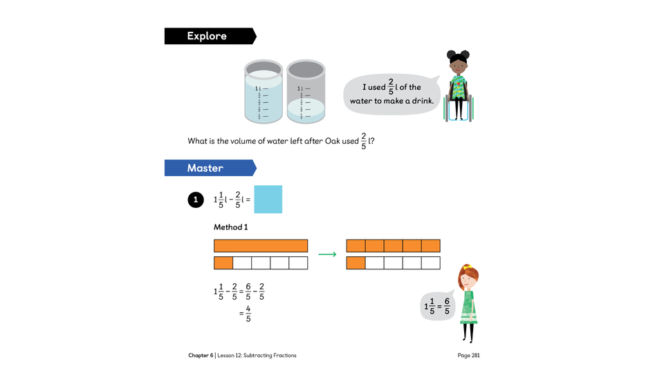 Excerpt from the maths lesson used by Matt Ashby at Aragon Primary