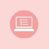 An icon of a question a computer