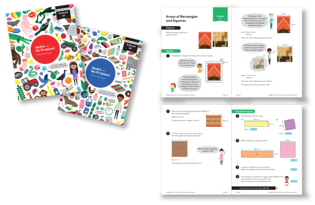 Maths book resources graphic