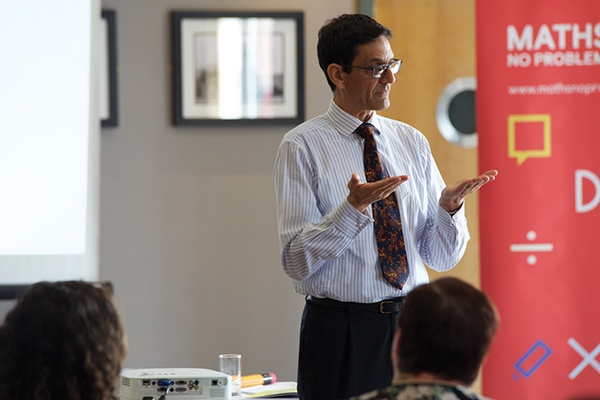 Mark Cotton leading a training event.