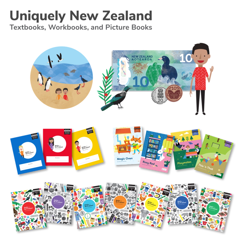 Uniquely New Zealand textbooks, workbooks and picture books