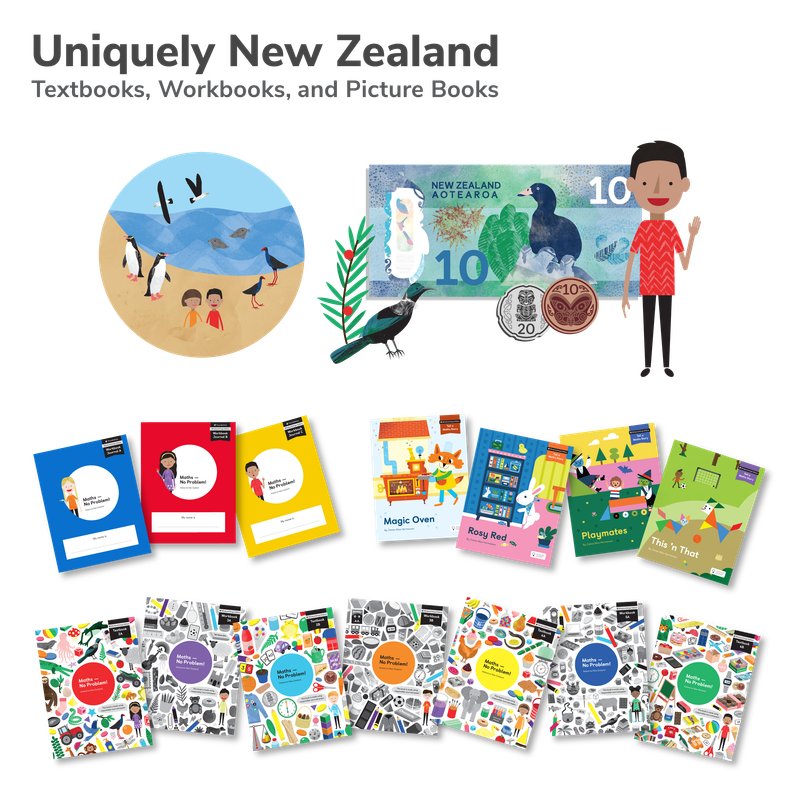 Uniquely New Zealand textbooks, workbooks and picture books