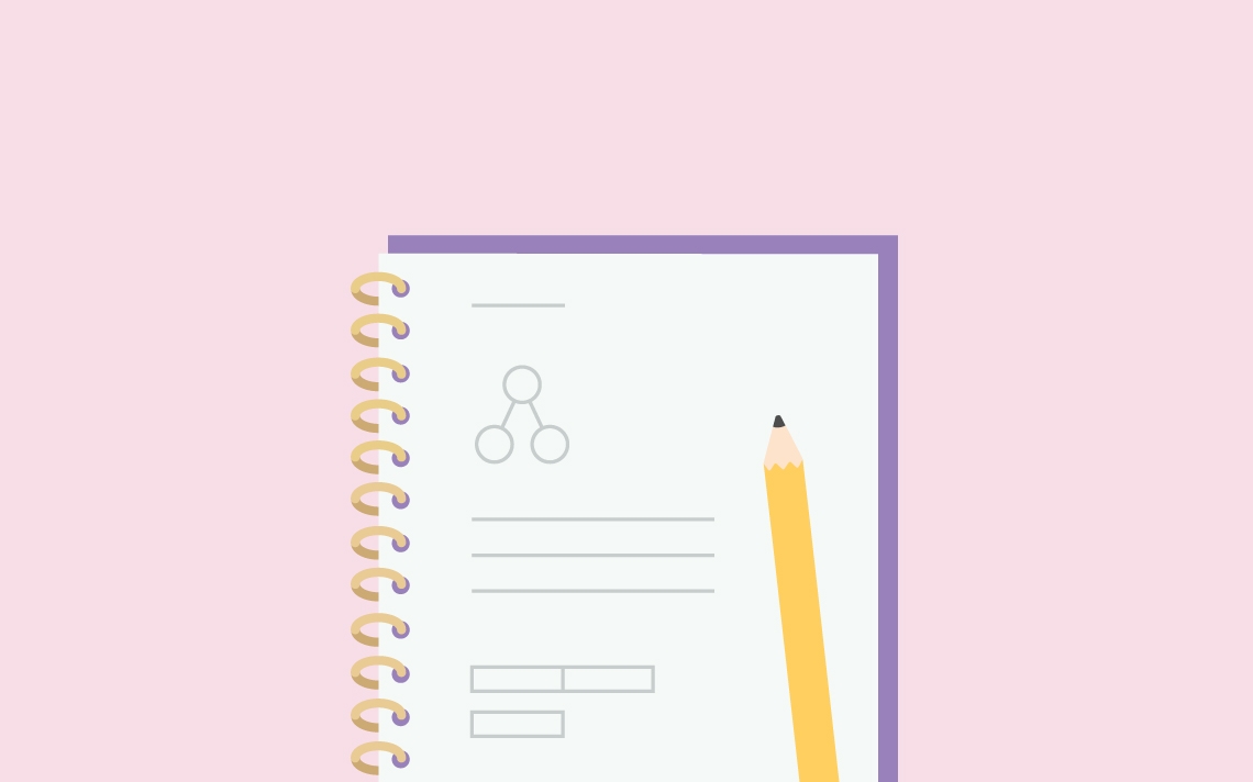 a maths mastery journal with number bonds and bar models