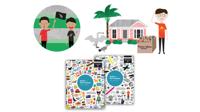 Year 6 Maths — No Problem! New Edition Textbooks and Workbooks and illustrations from within