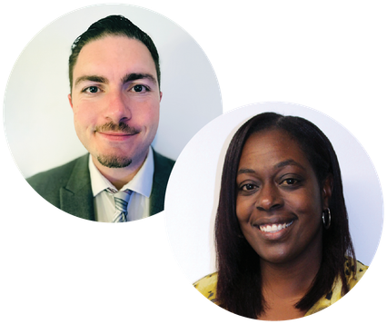 Michael McLoughlin and Laurice Prempeh
