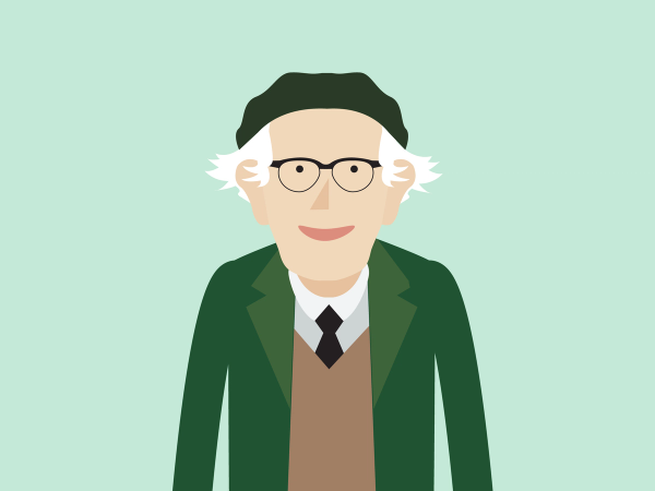 Jean Piaget illustration