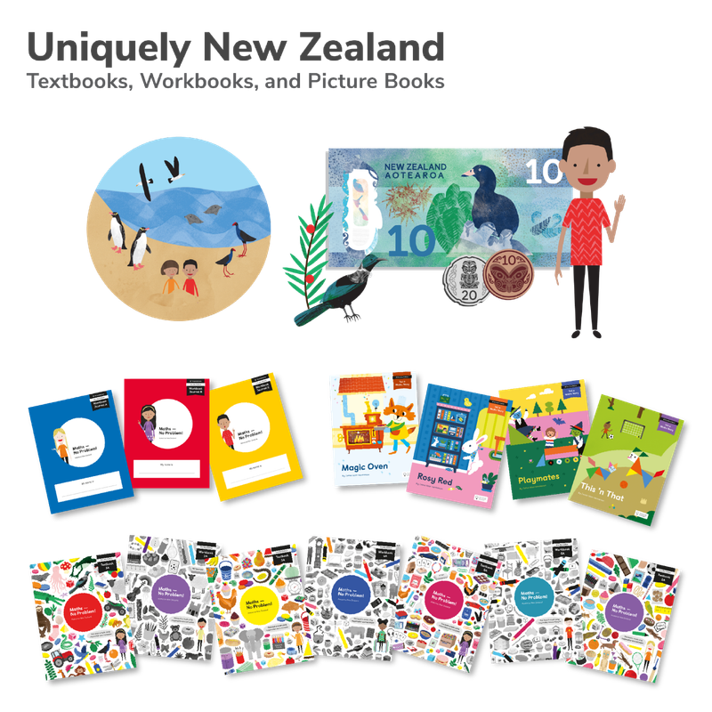 Uniquely New Zealand textbooks, workbooks and picture books