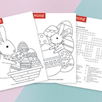 easter colouring activity download