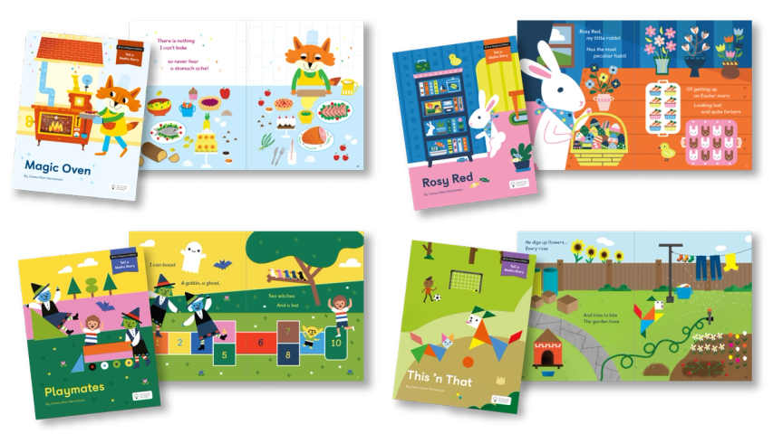 Foundations Picture Books. Magic Over, Rosy Red, Playmates and This 'n That