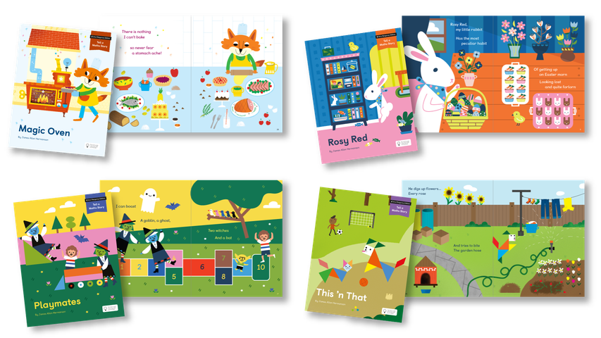 Foundations Picture Books. Magic Over, Rosy Red, Playmates and This 'n That