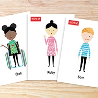 maths mastery character cards free download