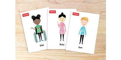 maths mastery character cards free download