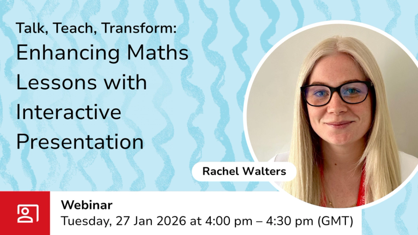 Webinar graphic with event details