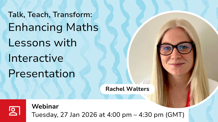 Webinar graphic with event details