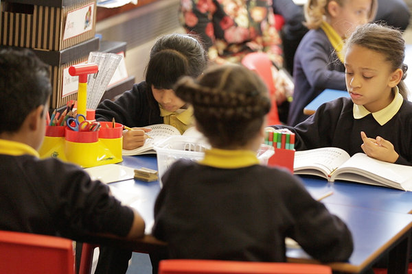 Three Bridges Primary pupils
