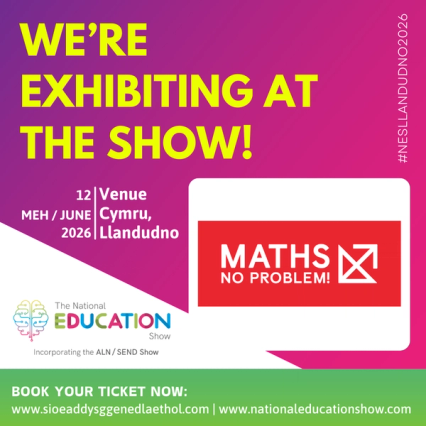Llandudno national education show maths no problem exhibiting